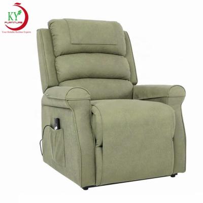 China JKY Best Home Furniture (Height)Adjustable Fabric Power Lift Recliner Chair Headrest With Cover For Elderly for sale