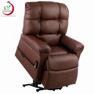 China JKY Adjustable Home Furniture Leather Boy Massage Chair Power Lazy Recliner For Elderly for sale