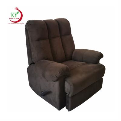 China JKY Furniture Adjustable Fabric Recliner Chair Home Theater Manual Recliner Sofa For Living Room for sale