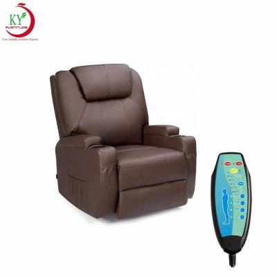 China Modern JKY Furniture Living Room Electric Power Lift Recliner Chair Sofa With Massage And Heat For Elderly for sale