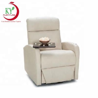 China (Height)JKY Furniture Moden Living Room Adjustable Swivel RV Recliner Chair With Power Adjustable Headrest for sale