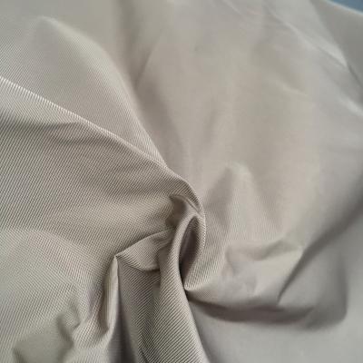 China Memory Polyester Faux Memori Wicking Fabric With Memory Foam With AC Coating Waterproof For Jacket Wind Jacket for sale