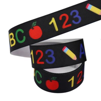 China Hot Selling Grosateen High Quality Ribbon DIY High Tenacity Cartoon Alphanumeric Printing Ribbon for sale