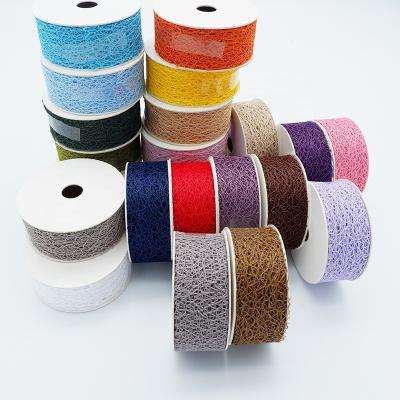 China High Tenacity Factory For Gift Shop Polyester Ribbons Packaging Home Decor Ribbons for sale