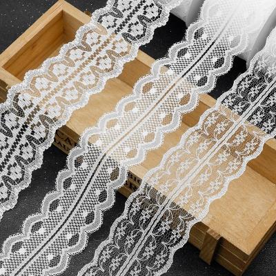 China High Tenacity Different Styles Hollow Lace Ribbon Decorative Ribbon Flowers Bundle for sale