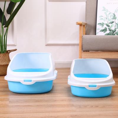 China High Quality Odorless Open Top Pet Viable Cat Food Storage Container Of Cat Litter Box Big Trash Can for sale