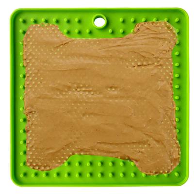 China Viable Latest Silicone Dog Lick Pad For Bathing And Discomfort Dog Lick Pad for sale