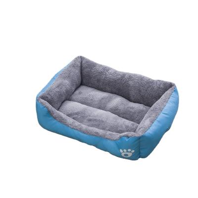 China Modern Simple Cute Pet Beds Accessories Waterproof Hot Selling Dog Design Pet Beds Washable Bed for sale