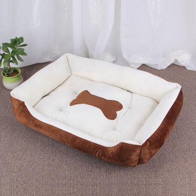 China Comfortable Soothing Luxury Plush Pet Dog Bed Accessories Waterproof Fluffy Donut Washable Soft Fur Around Pet Beds for sale