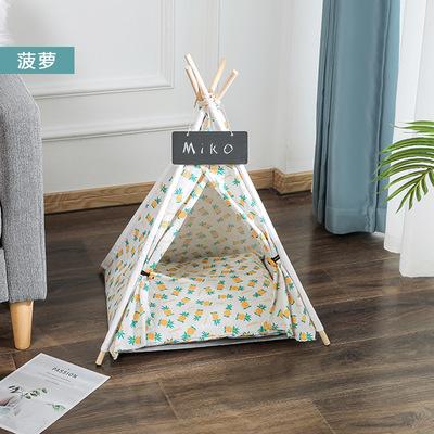 China Travel China Websites Factory Price Five Poles Wholesale Pet Bed Teepee Tent House Dog Tent for sale