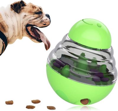 China Hot Selling Disjoint Tumbler Toy Pet Puzzle Ball Toy Viable Supplier Dog Food Ball Dog Toy for sale