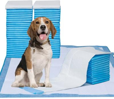 China OEM ODM Amazon Viable Blue Puppy Pet Training Pee Pad With Private Label, Pet Training Pads, Disposable Pet Training Pad for sale