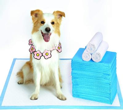 China OEM Dog Pee Diaper Training Urine Pads Mat Logo Customized Pee Pads For Viable Pets for sale