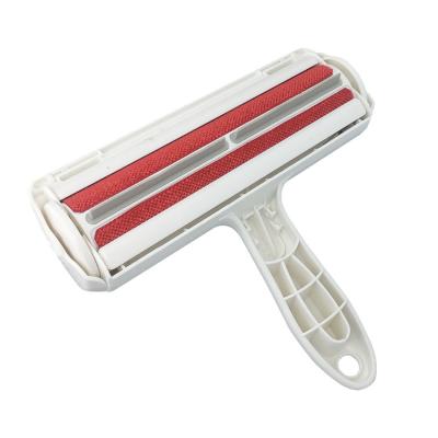 China New Sustainable Self Cleaning Dog Comb Deshedding Grooming Hair Removal Shedding Brush Pet Brush for sale