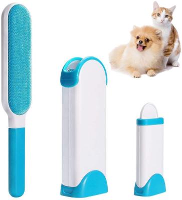 China Sustainable Dog and Cat Premium Hair Bath Brush Silicone Shedding Set Dog Hair Remover Dog Grooming Brush for sale