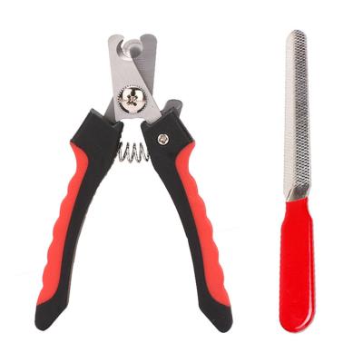 China Viable Professional Dog Pet Nail Scissors Scissors Set High Quality Stainless Steel Grooming Scissors Nail Clipper For Pet for sale