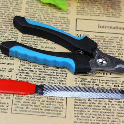 China Viable Manufacturers Selling High Quality Pet Nail Scissors Stainless Steel Pet Nail Scissors for Cats and Dogs Nail Pet Clipper for sale