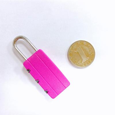 China Xinjieda Lightweight High Quality Lightweight Built In Combination Luggage Lock Security ABS Plastic TSA Suitcase Lock For Travel Backpack for sale