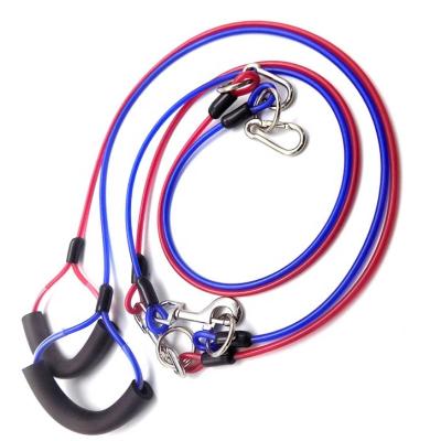 China 2022 New Design 2022 New Design Pet Dog Run Leash Padded Outdoor Plastic Coated Steel Wire Rope Tie Off Rope For Dogs Safe Walking for sale