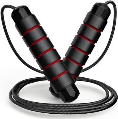 China Heavy High Speed ​​Rope Plastic Weighted Steel Wire Adjustable Fitness Jumping Supporting Jump Rope for sale