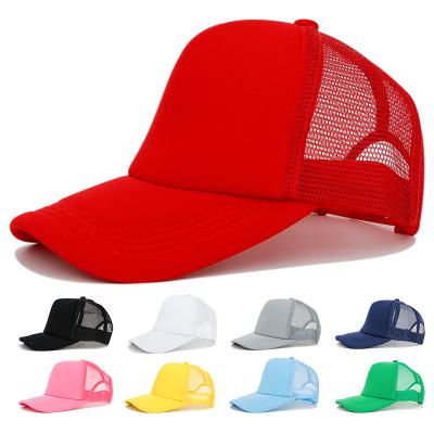 China Wholesale COMMON Two Tone Men High Quality With Logo Foam Mesh Embroidery Breathable Plain 112 Trucker Hat 6 Panel Custom Trucker Hat for sale