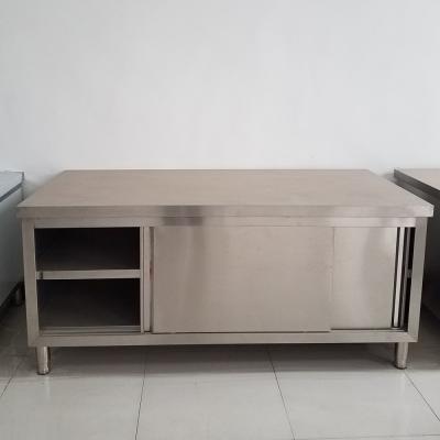 China Modern stainless steel kitchen cupboards for sale