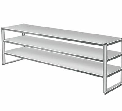 China Hot Sales Eco - Friendly 3 Tiers Stainless Steel Overshelves For Kitchen Equipment for sale