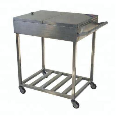 China High Quality Antirust Stainless Steel Trolley Restaurant Serving Cart Seasoning Trolley for sale