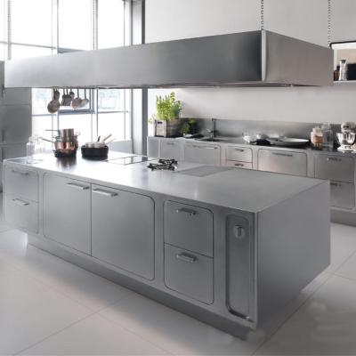 China Modern stainless steel kitchen island for sale