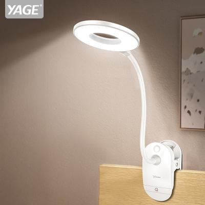 China Lighting Functions 1200mAh USB LED Rechargeable Clip Study Table Lamp Bedside Desk Lamp Table Lighting for sale