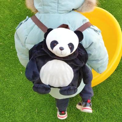 China Kindergarten Animal Colorful School Bag Plush Cartoon Style Stuffed Animal Backpack For Boys Girls Babies Plushies Shoulder Bags for sale