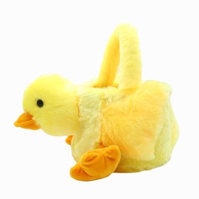 China High Quality Viable Design Toy Plush Basket Dolls New Cute Easter Basket Stuffed Toys for sale