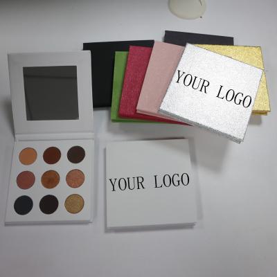 China Waterproof Makeup Your Own Logo Cosmetics Vegan Private Label Dye Shimmer Eyeshadow Palette High for sale