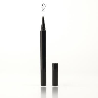 China Waterproof wholesale vegan black private label makeup liquid eye liner pen for sale