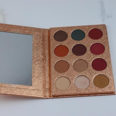 China High Pigmented Premium Vegan Eyeshadow Palette Custom Private Label Waterproof for sale