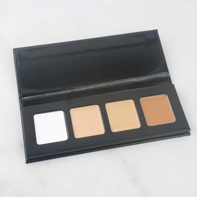 China Custom Makeup Cosmetic Organic Vegan Moisturizer Eyebrow Concealer Palette Matte Cream Private Label for sale