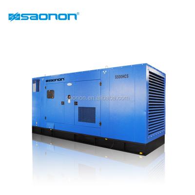 China 500kVA silent diesel generator with cheap price S550CC6S for sale