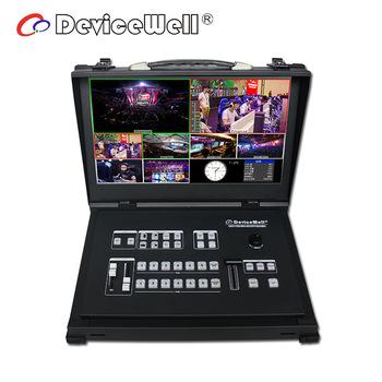 China DeviceWell HDS9106 6-Channel HD Video Changer 4-Channels Broadcast SDI 2-Channels HD-MI Six Video Signals For Broadcast Video HDS9106 for sale