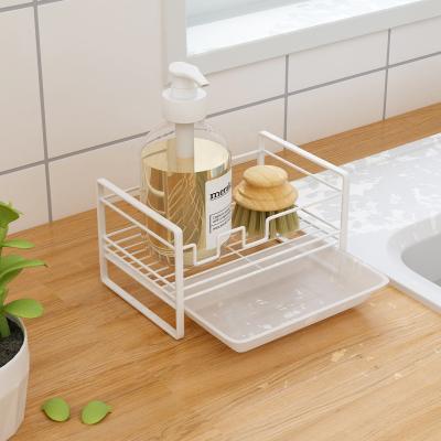 China Sustainable Hot Selling Sponge Drying Rack Drain Basket For Kitchen Storage for sale