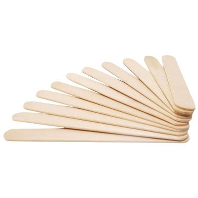 China Viable Disposable 95MM Wooden Stick Popsicle Mold Maker Natural Ice Cream Tool With Hot Printing for sale