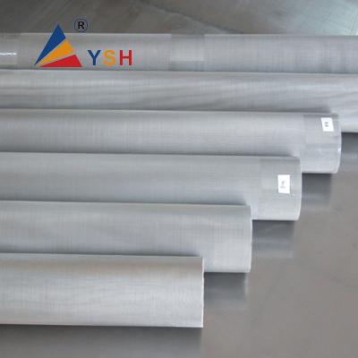 China Plain weave 1 micron stainless steel wire mesh for seive filter for sale