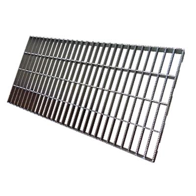 China Durable Metal Floor Grating Trench Draining Sheet Hot Dipped 30 x 3mm Galvanized Steel Grating for sale