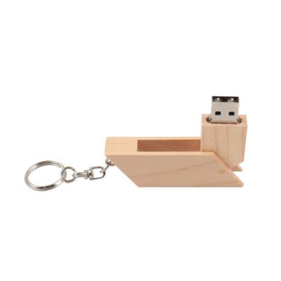 Κίνα Rectangular Wooden USB Flash Drive Item Bamboo Wood/Maple Wood Support OEM 0°C To 60°C προς πώληση