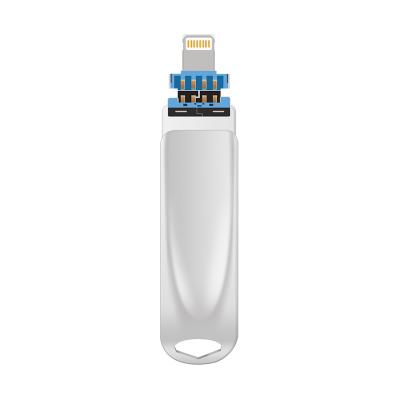 Κίνα Silver TYPE C usb 3 in one featuring USB 2.0 USB 3.0 And Type C Connector προς πώληση