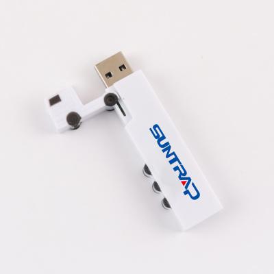 중국 방수 금속/플라스틱 USB 3.0 플래시 드라이브 플라스틱 자동차 모양의 USB 플래시 드라이브 판매용