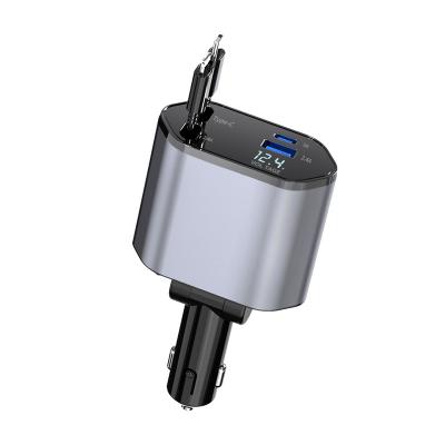 Chine Chargeur de voiture en alliage d'aluminium ABS PC pour iPhone Sortie 5V/2.4A Compact et léger à vendre