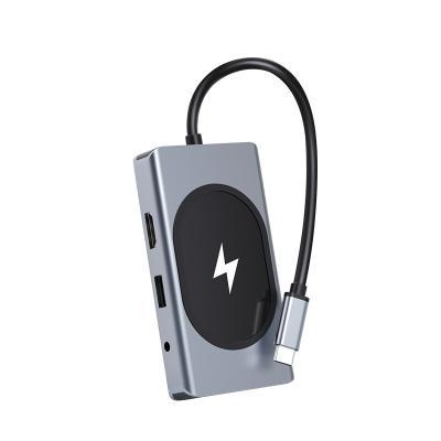 Κίνα Πολυλειτουργικός προσαρμογός USB τύπου C HUB 9 σε ένα και με αναγνώστη καρτών μνήμης προς πώληση