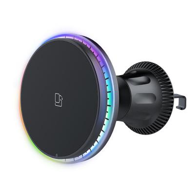 중국 ABS Silicone Material Magnetic Car Vent Charger Fast and Stable Driving Solution 판매용