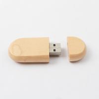 中国 かえでのタケは木usbの棒128GB 60mmの長さを個人化した 販売のため