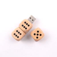 China Special Shapes Wooden USB Flash Drive 16GB 32GB 64GB 15MB/S FCC Approved for sale